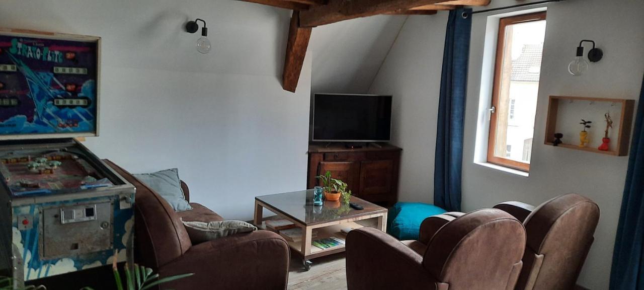 Appartement Atypique Dijon Bagian luar foto